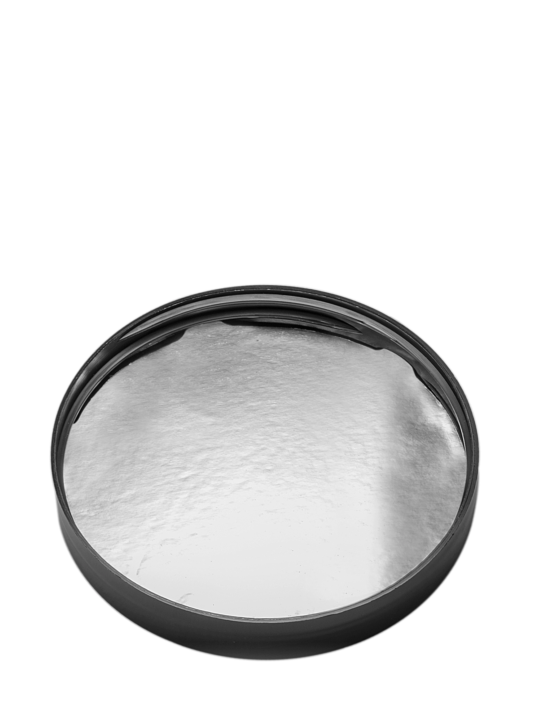 Black PP Plastic 70-400 Smooth Skirt Lid – L1398BKH28