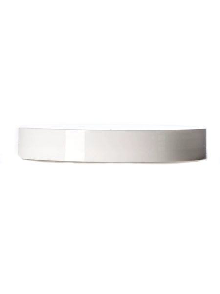 White PP Plastic 70-400 Smooth Skirt Lid – L1398WHH28