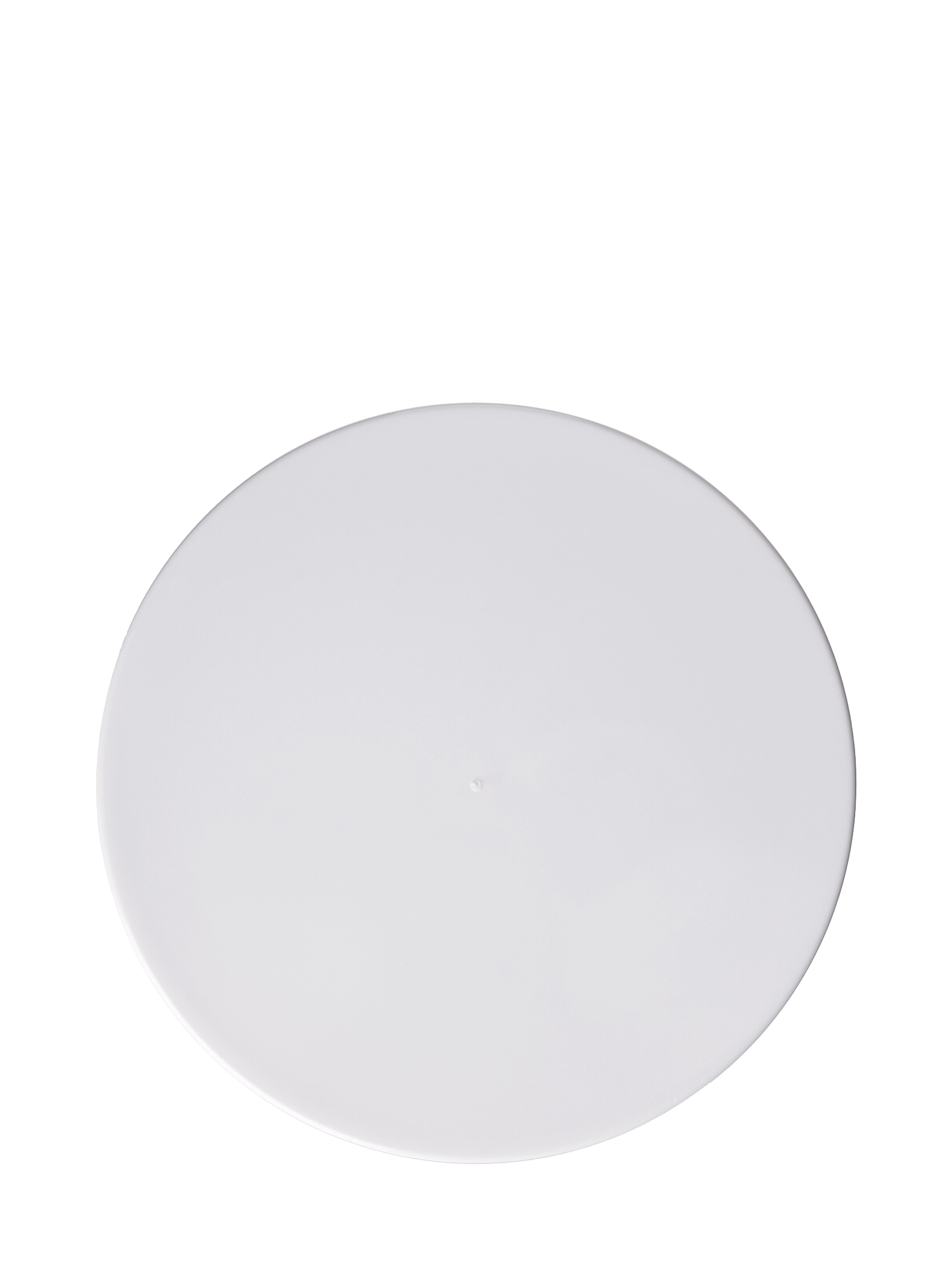 White PP Plastic 70-400 Smooth Skirt Lid – L1398WHH28