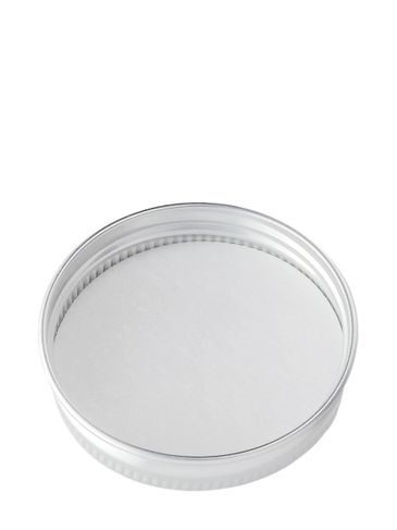 Silver aluminum 53-400 lid with foam liner