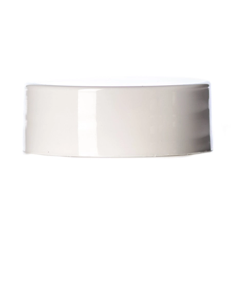 White PP Plastic 28-400 Smooth Skirt Lid – L147