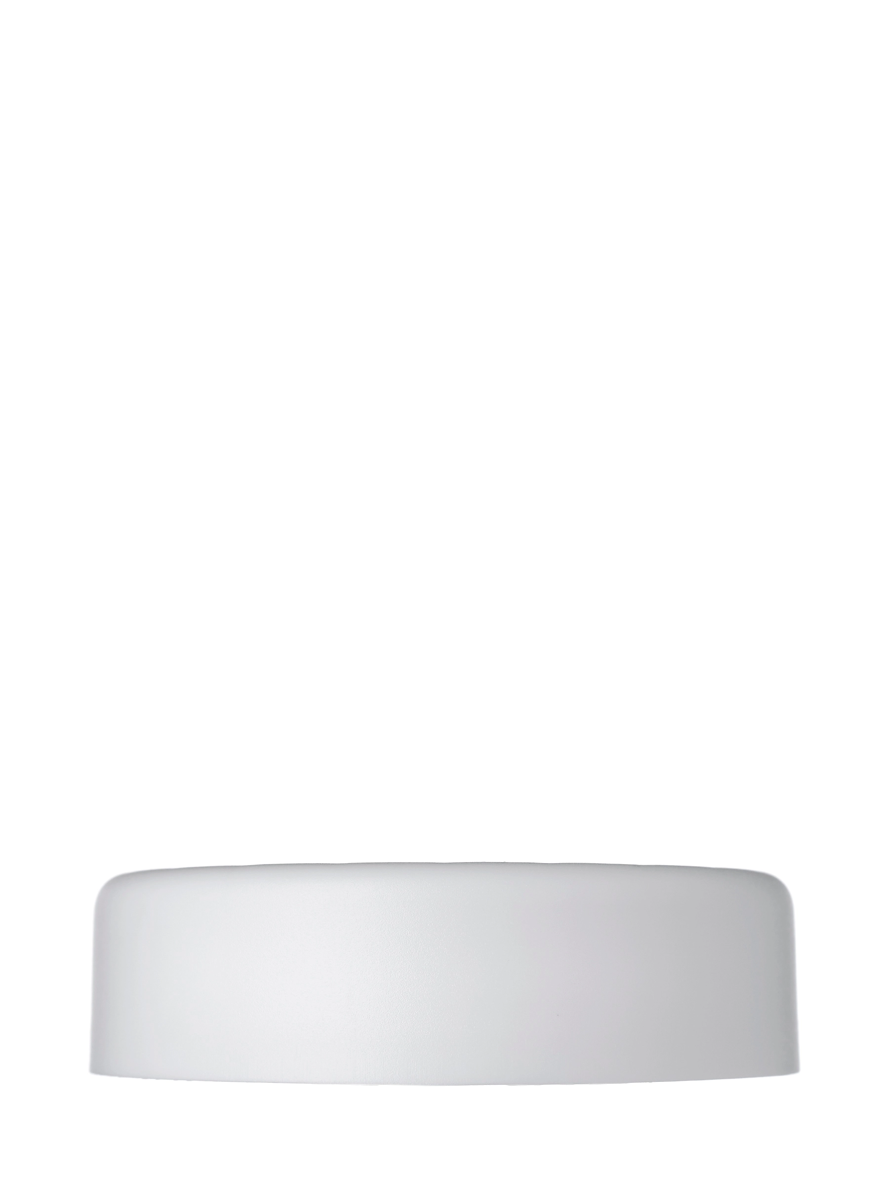 White PP Plastic 53-400 Child-Resistant Smooth Pictorial Lid – L16106WHH28