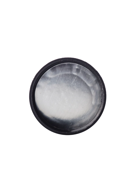 Black PP Plastic 28-400 Smooth Skirt Lid – L161BKH163