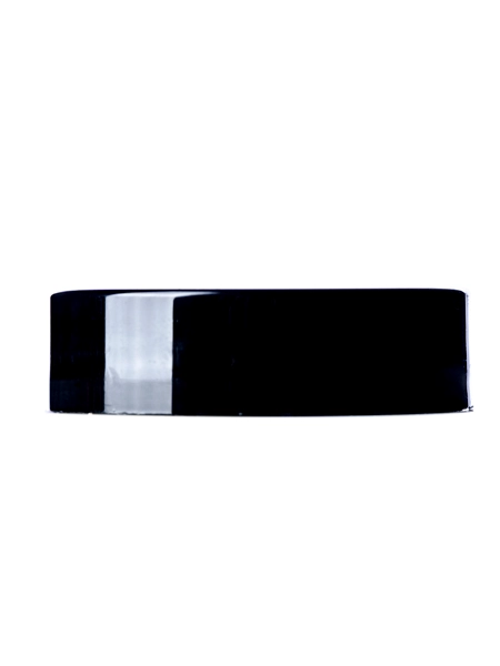 Black PP Plastic 38-400 Smooth Skirt Lid – L1671BKF1