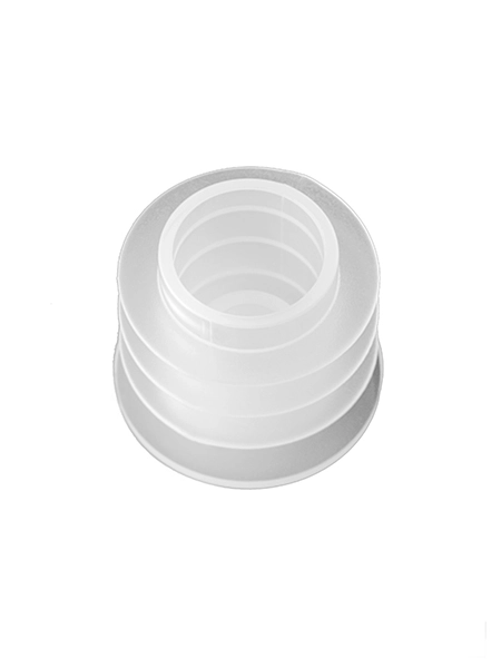 Natural-Colored LDPE Plastic 20 mm Orifice Reducer – L169NT