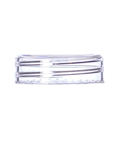 Clear PS Plastic 33-400 Unlined Dome Lid – L180