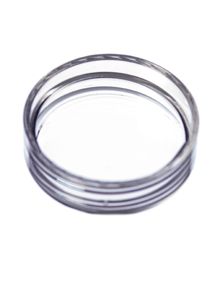 Clear PS Plastic 33-400 Unlined Dome Lid – L180