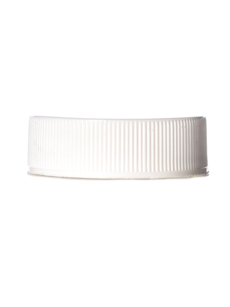 White PP Plastic 33-400 Ribbed Skirt Lid – L181PS
