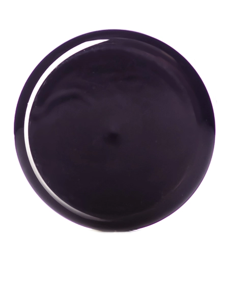 Black PP Plastic 33-400 Dome Lid – L185B