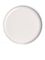 White PP plastic 33-400 unlined dome lid