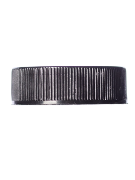 Black PP Plastic 33-400 Ribbed Skirt Lid – L188PS
