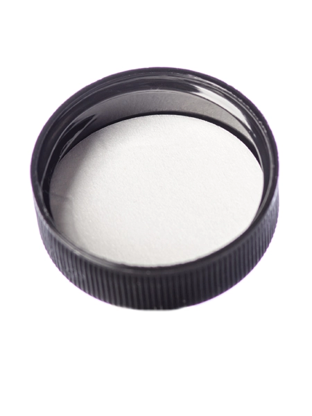 Black PP Plastic 33-400 Ribbed Skirt Lid – L188PS