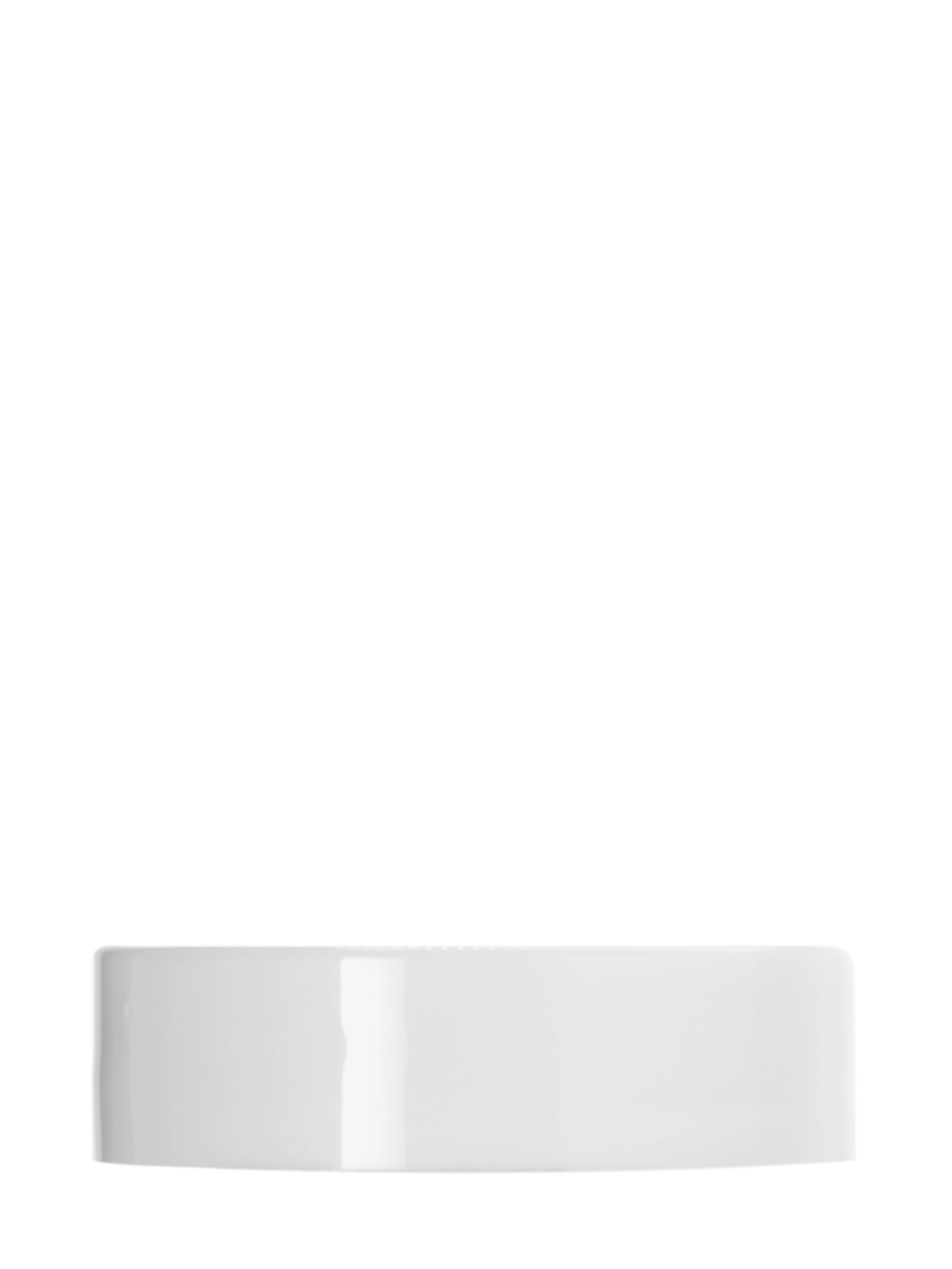 White PP Plastic 38-400 Smooth Skirt Lid – L192WHP1