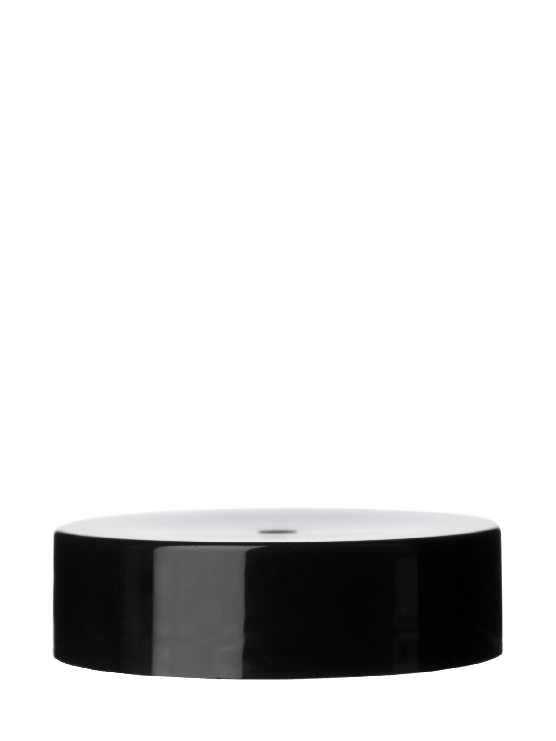 Black PP Plastic 45-400 Smooth Skirt Lid – L1935BKH75