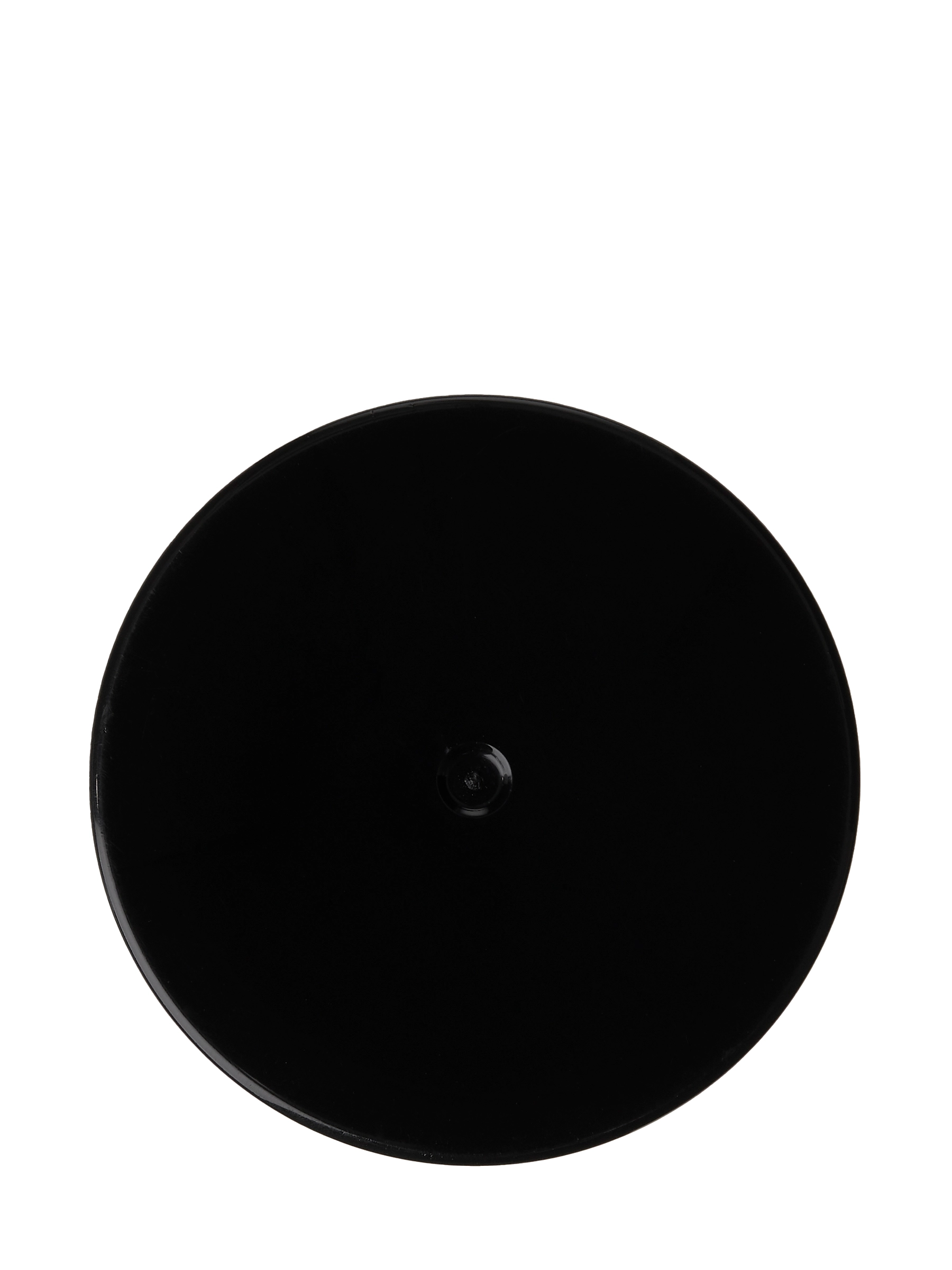 Black PP Plastic 45-400 Smooth Skirt Lid – L1935BKH75