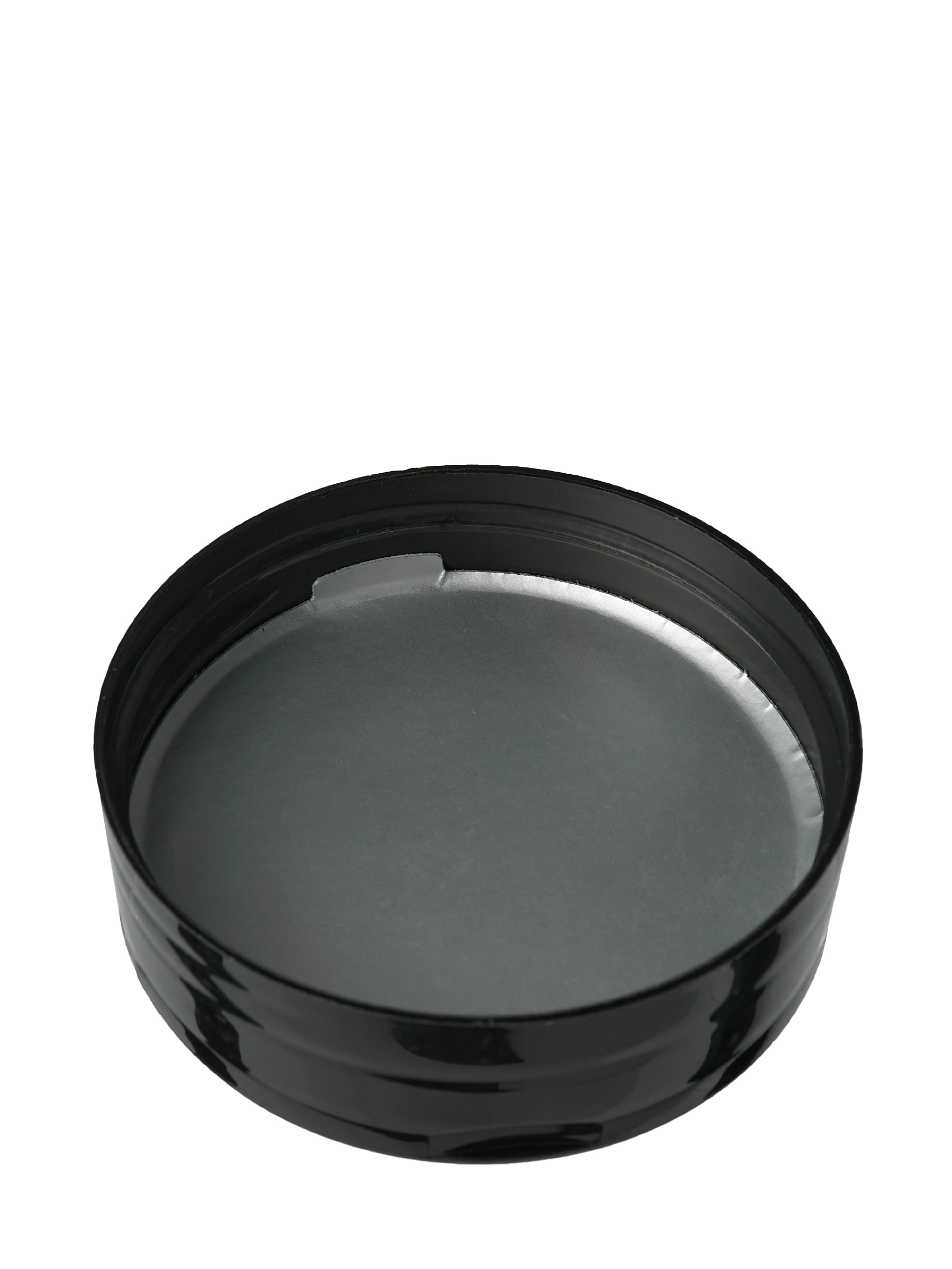Black PP Plastic 63-485 Smooth Skirt 7-Hole Dual Flip Top Spice Sifter Lid – L1961BKH10