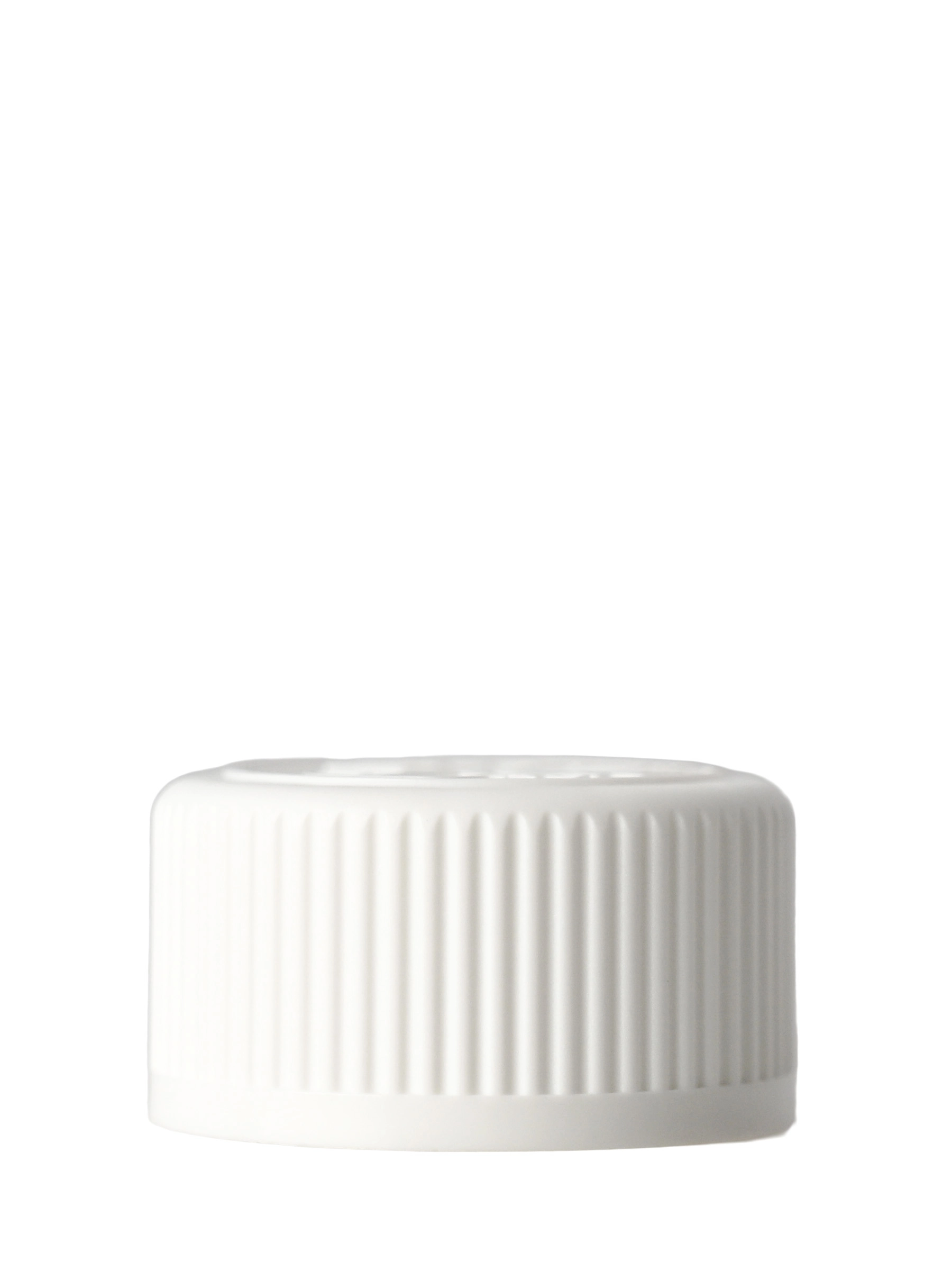White PP Plastic 24-400 Child-Resistant Pictorial Lid – L19842WHH194