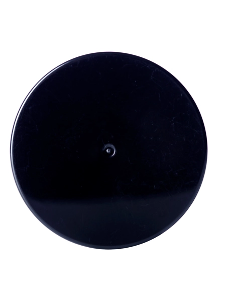 Black PP Plastic 38-400 Smooth Skirt Lid – L198BH