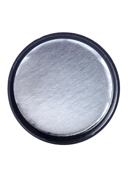 Black PP Plastic 38-400 Smooth Skirt Lid – L198BH