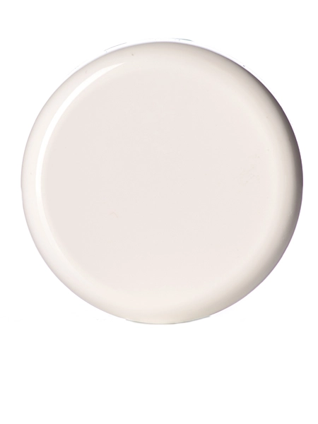 White PP Plastic 40-400 Dome Lid – L202