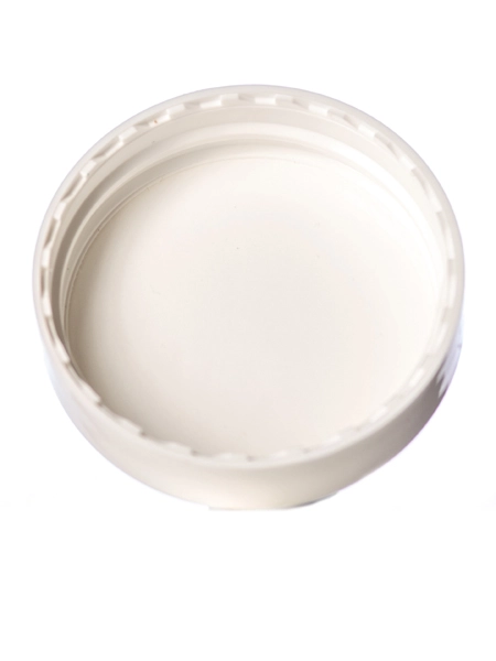 White PP Plastic 40-400 Dome Lid – L202