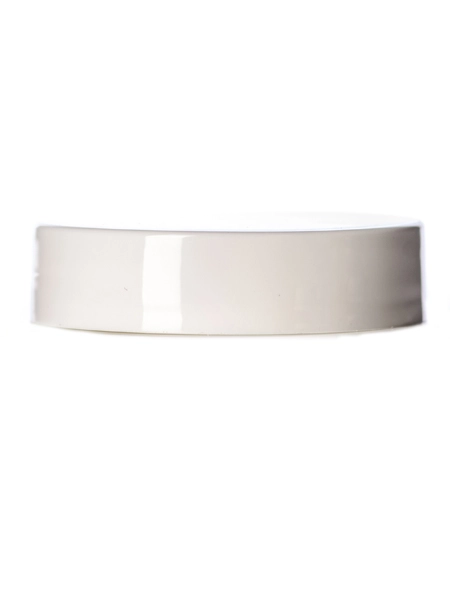 White PP Plastic 43-400 Smooth Skirt Unlined Lid – L205