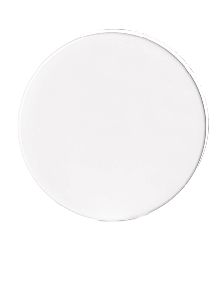 White PP Plastic 43-400 Smooth Skirt Lid – L206