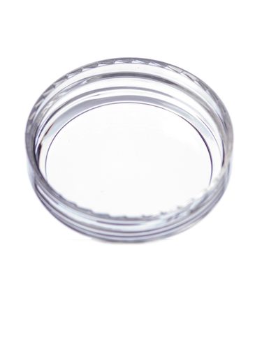 Clear PS plastic 43-400 unlined dome lid