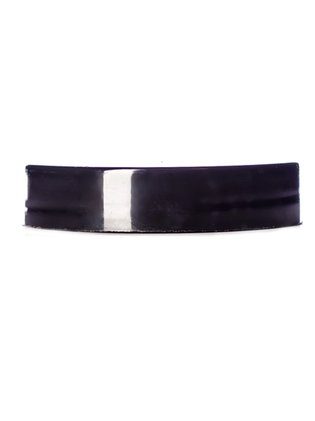 Black PP Plastic 48-400 Smooth Skirt Lid – L208B