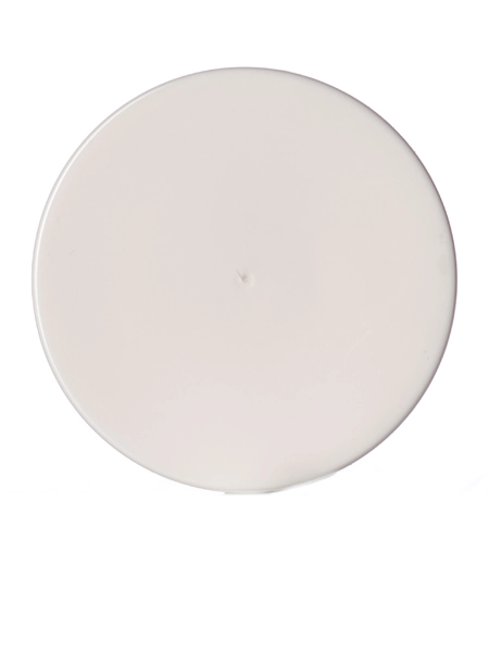 White PP Plastic 48-400 Smooth Skirt Lid – L208P