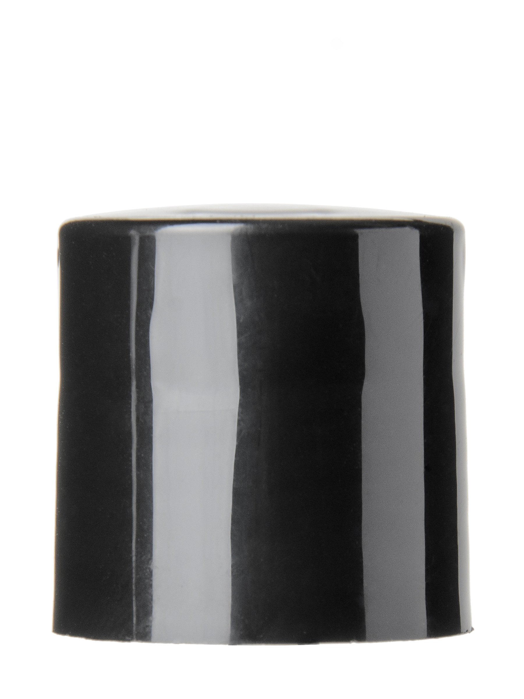 Black PP Plastic 24-410 Smooth Skirt Disc Top Lid – L2128BKP7