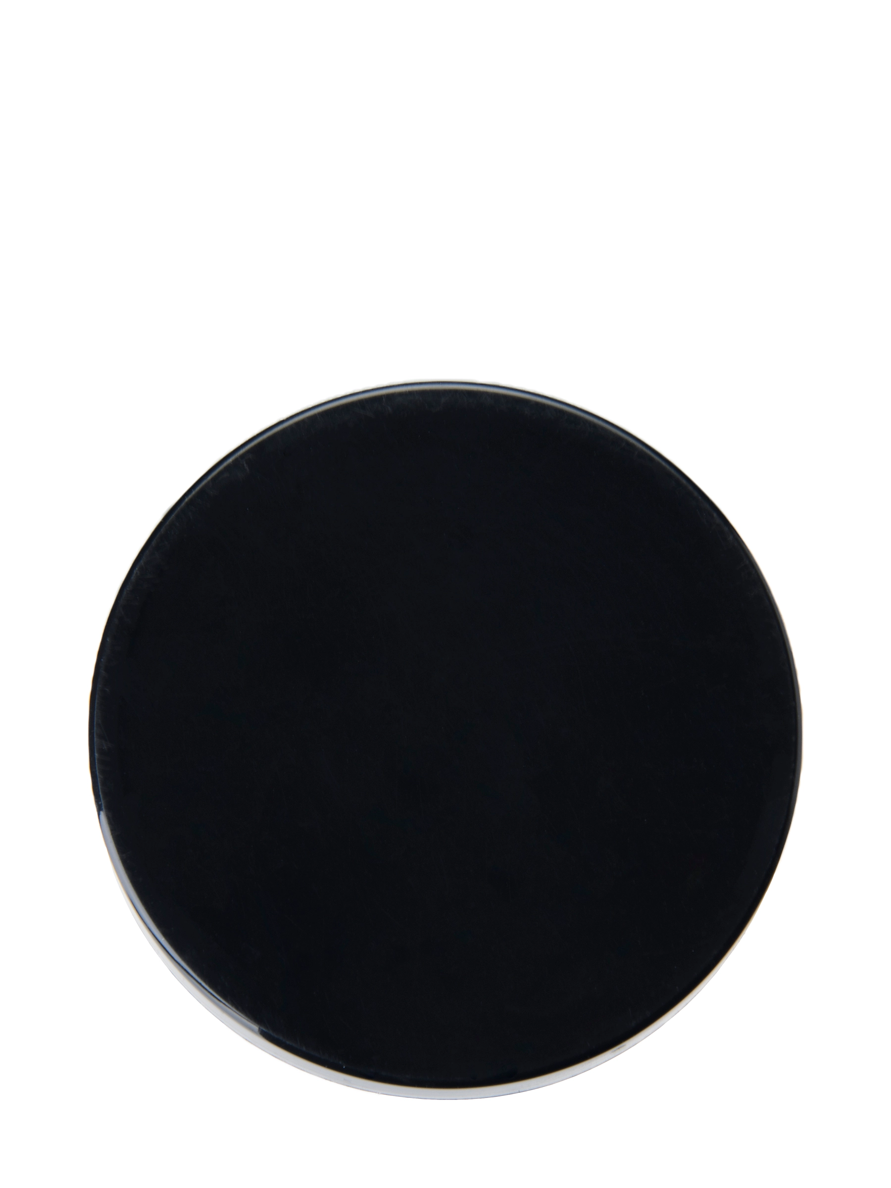 Black PP Plastic 53-400 Smooth Skirt Lid – L217BKP2