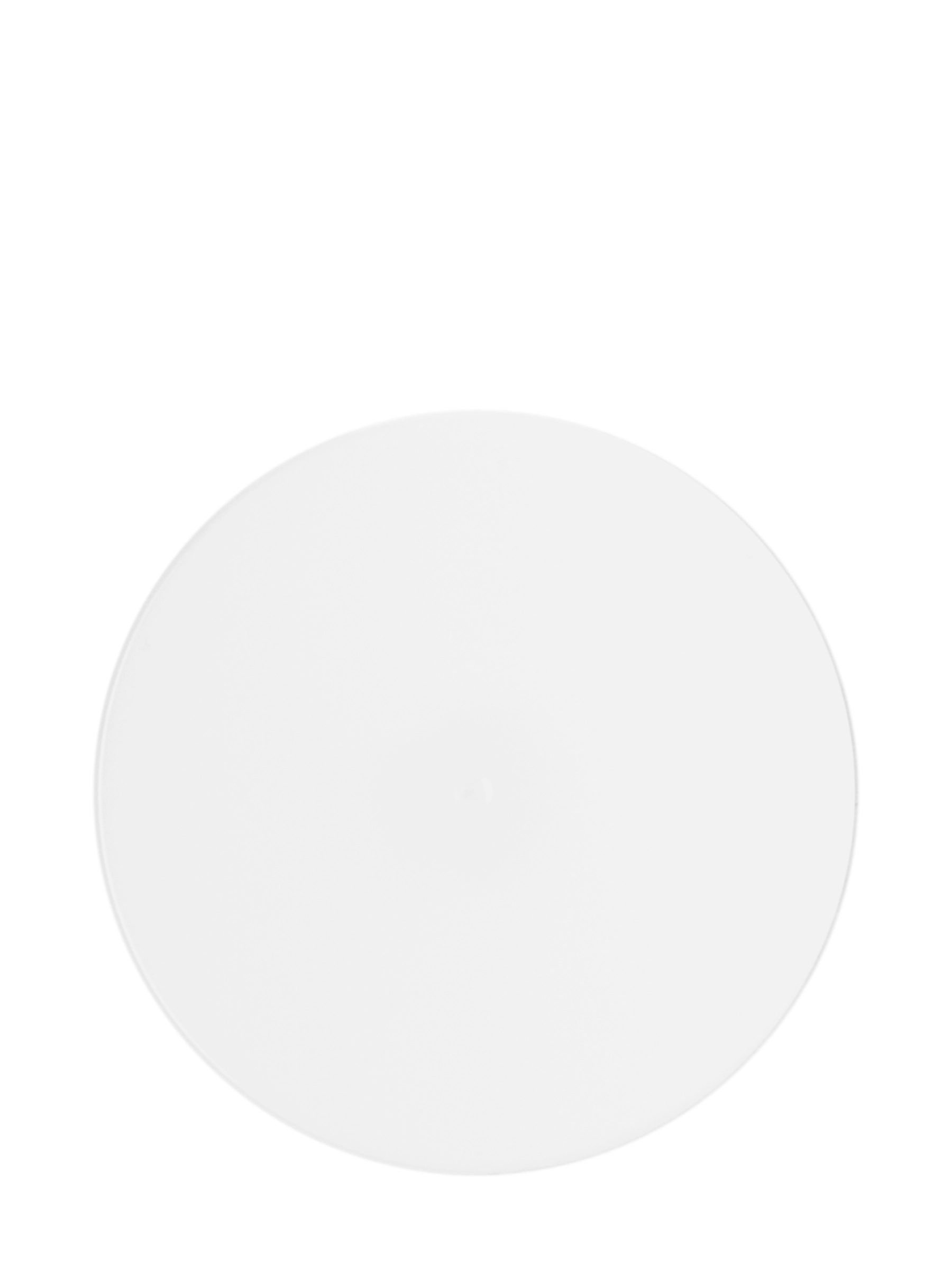 White PP Plastic 53-400 Smooth Skirt Unlined Lid – L217WH