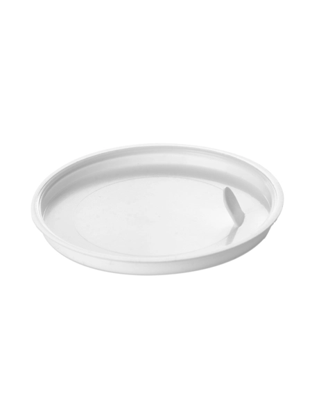 White PP Plastic 53 mm Sealing Disc – L220W