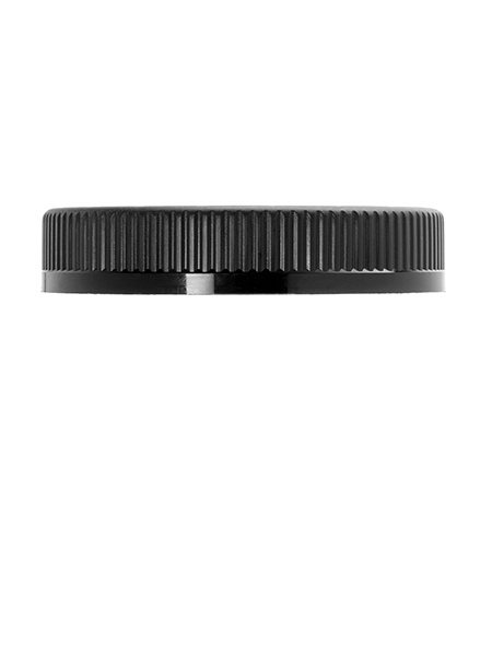 Black PP Plastic 89-400 Child-Resistant Text-Embossed Lid – L2241BKH28