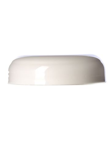 White PP plastic 58-400 unlined dome lid