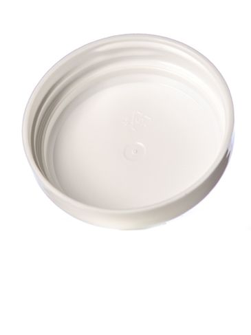 White PP plastic 58-400 unlined dome lid