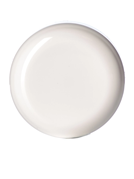 White PP Plastic 58-400 Dome Lid – L225F