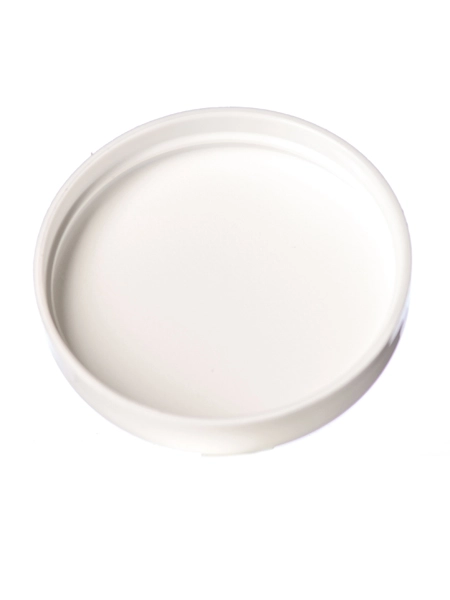 White PP Plastic 58-400 Dome Lid – L225F