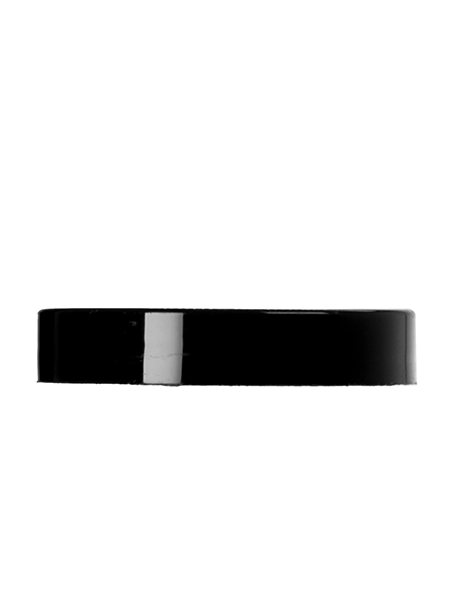Black PP Plastic 58-400 Smooth Skirt Lid – L226BKH64