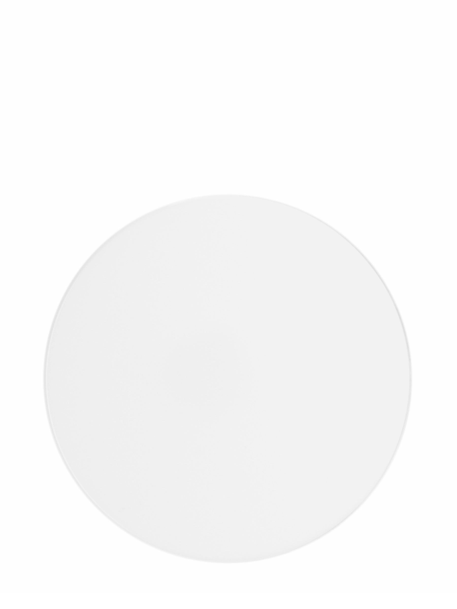 White PP Plastic 58-400 Smooth Skirt Unlined Lid – L226WH