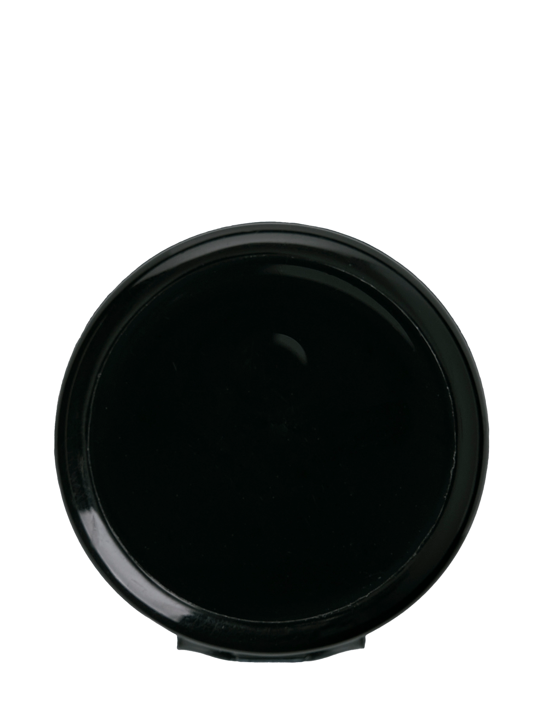 Black PP Plastic 28-400 Ribbed Skirt Hinged Flip Top Snap Dispensing Lid – L2303BKP1