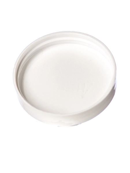 White PP Plastic 58-400 Smooth Skirt Lid – L230P