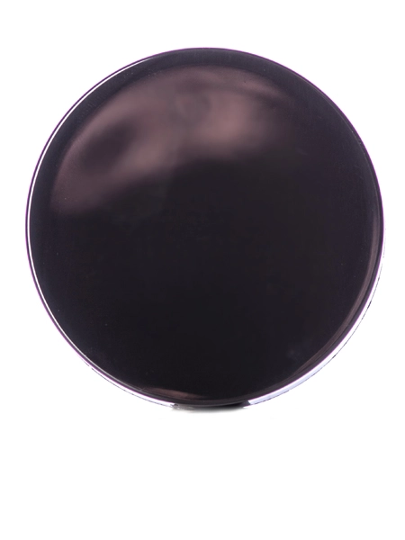 Black PP Plastic 58-400 Smooth Skirt Unlined Lid – L230UB