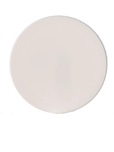 White PP Plastic 63-400 Smooth Skirt Unlined Lid – L234