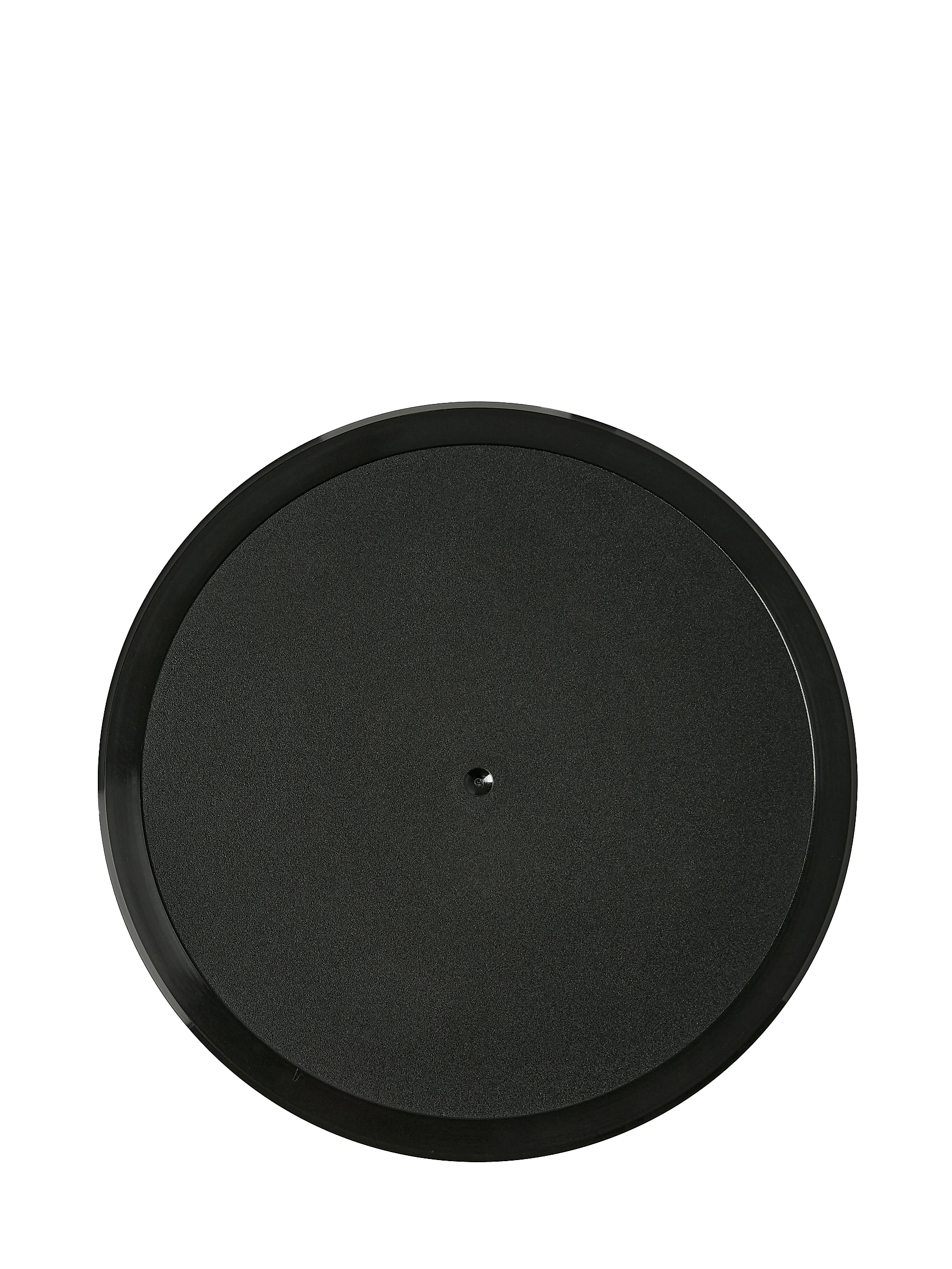 Black PP Plastic 120-400 Ribbed Matte Deep Skirt Taper Stack Lid – L2392BKH62