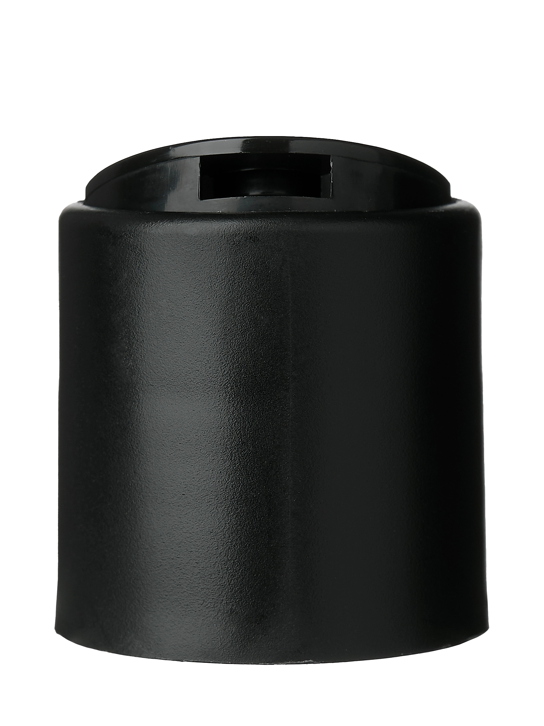 Matte Black PP Plastic 24-410 Smooth Skirt Domed Gloss Actuator Disc Top Lid – L2398BKH6