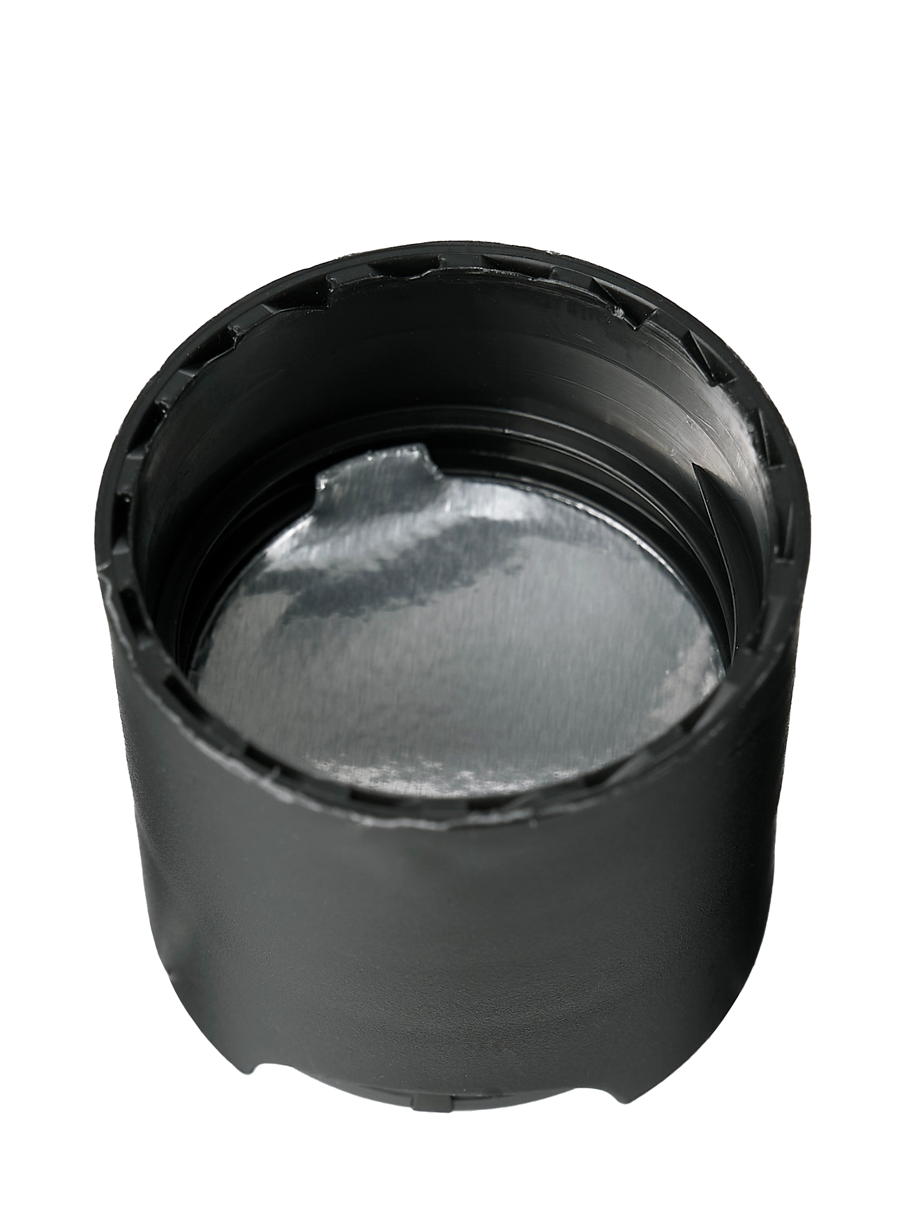 Matte Black PP Plastic 24-410 Smooth Skirt Domed Gloss Actuator Disc Top Lid – L2398BKH6
