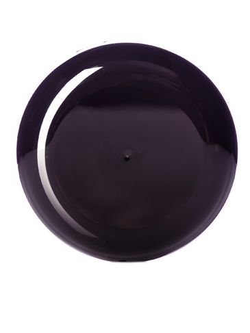 Black PP plastic 70-400 dome lid with foam liner