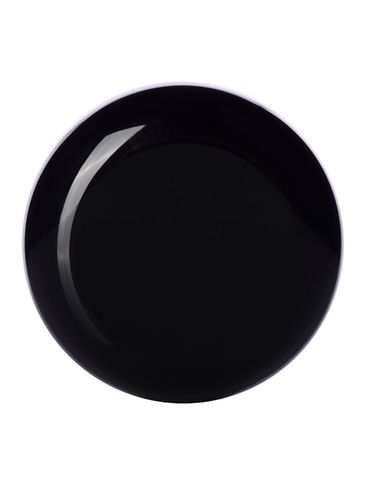 Black PP plastic 70-400 dome lid with foam liner